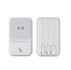 Magnetic Wireless Charger Power Bank (Lightning, TypeC)