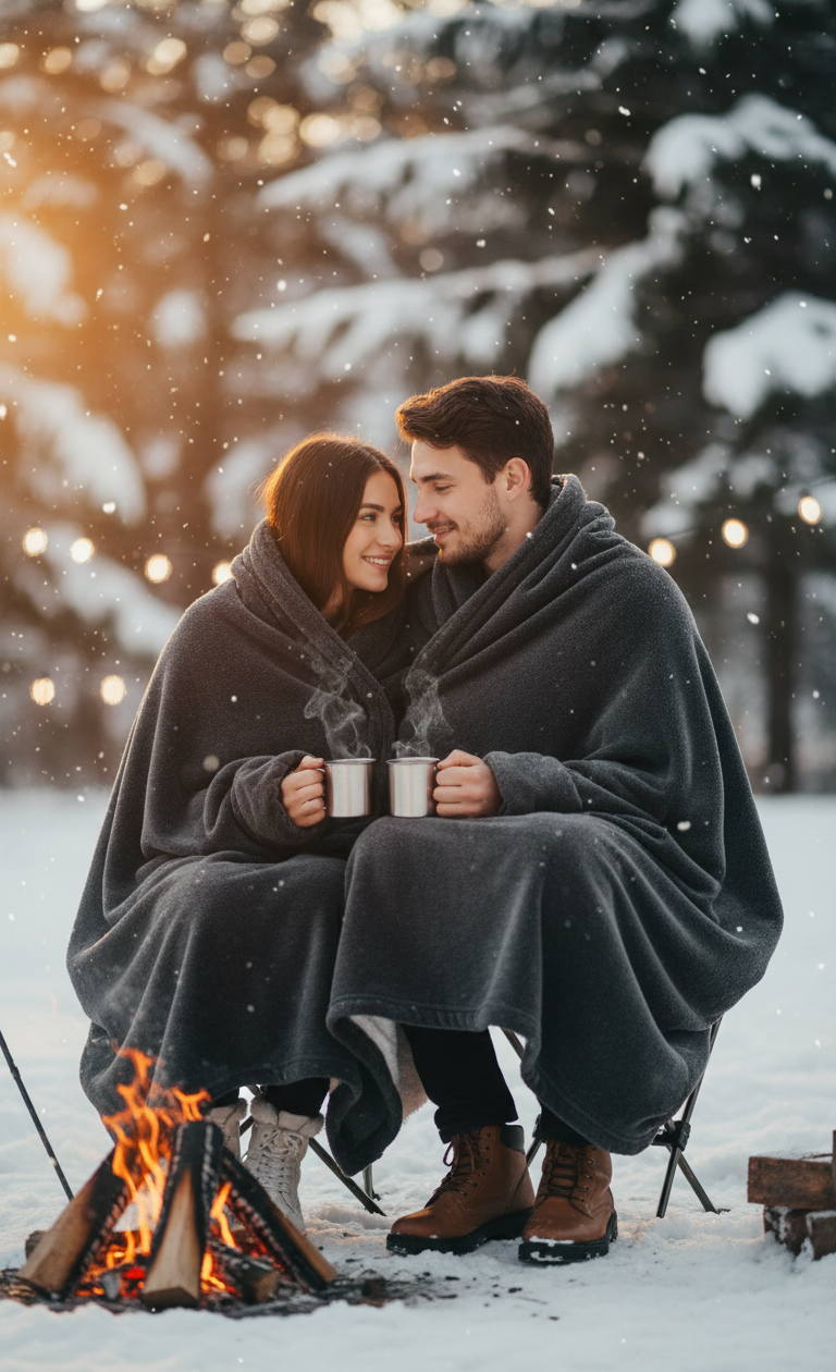 OMIRO™ Heated Hoodie Blanket