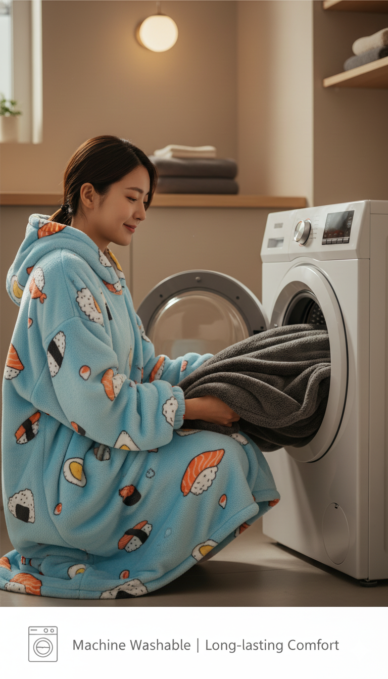 OMIRO™ Heated Hoodie Blanket