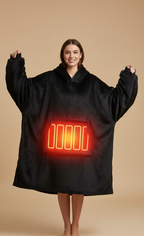 OMIRO™ Heated Hoodie Blanket