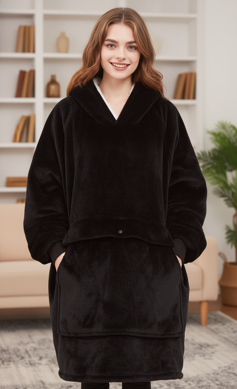 OMIRO™ Heated Hoodie Blanket