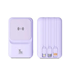 Magnetic Wireless Charger Power Bank (Lightning, TypeC)