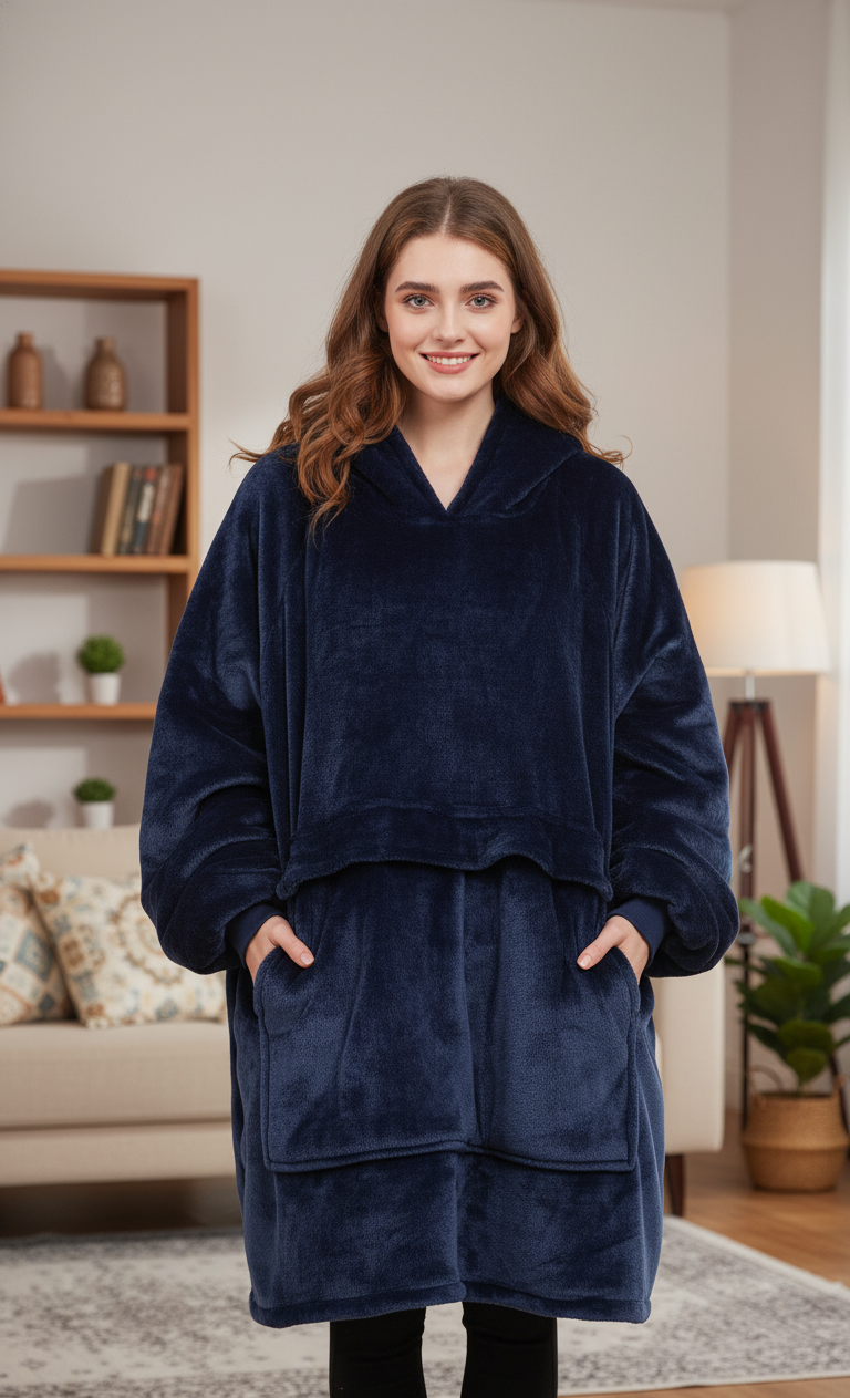 OMIRO™ Heated Hoodie Blanket